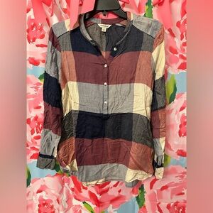 Lucky Brand Women’s Blouse - Plaid